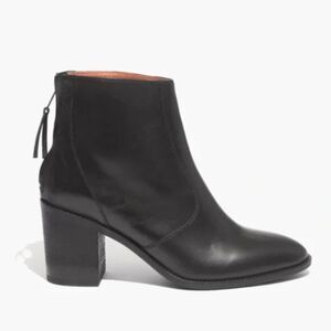 Madewell Ames Leather Ankle Bootie